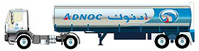 adnoc diesel oil truck