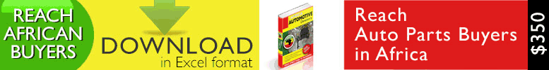 Auto Parts Africa Directory